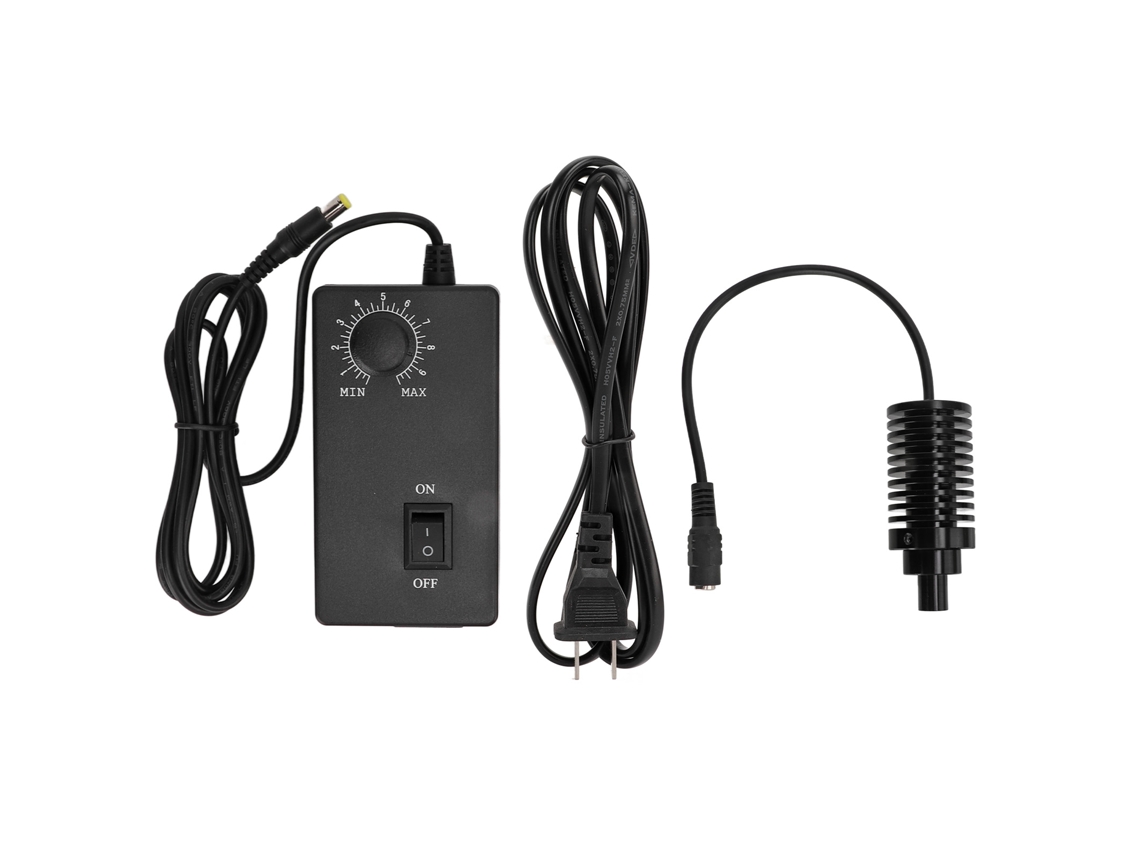 Lámpara Led Coaxial Para Microscopio, Brillo Ajustable, Resistente Al Desgaste, Disipación De Calor, Foco Industrial.