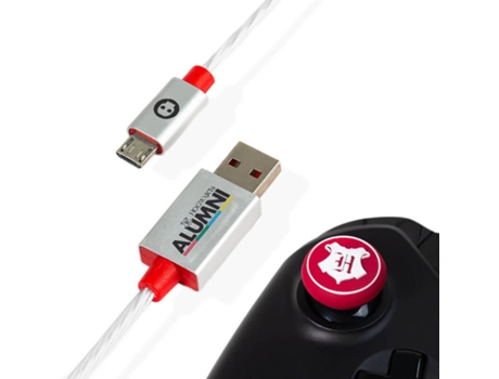 Cable Usb Led Y Grips Ps4 & Xbox One Harry Potter