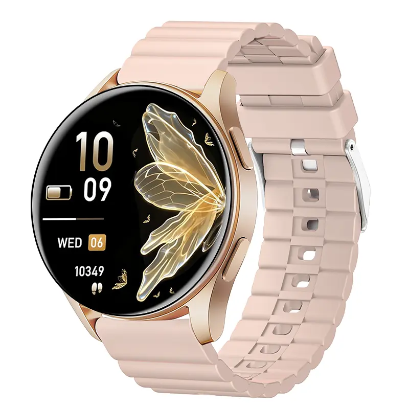 Smartwatch Con Gps Integrado 5 Satélites 1.39" Llamadas Bluetooth (oro Rosa)