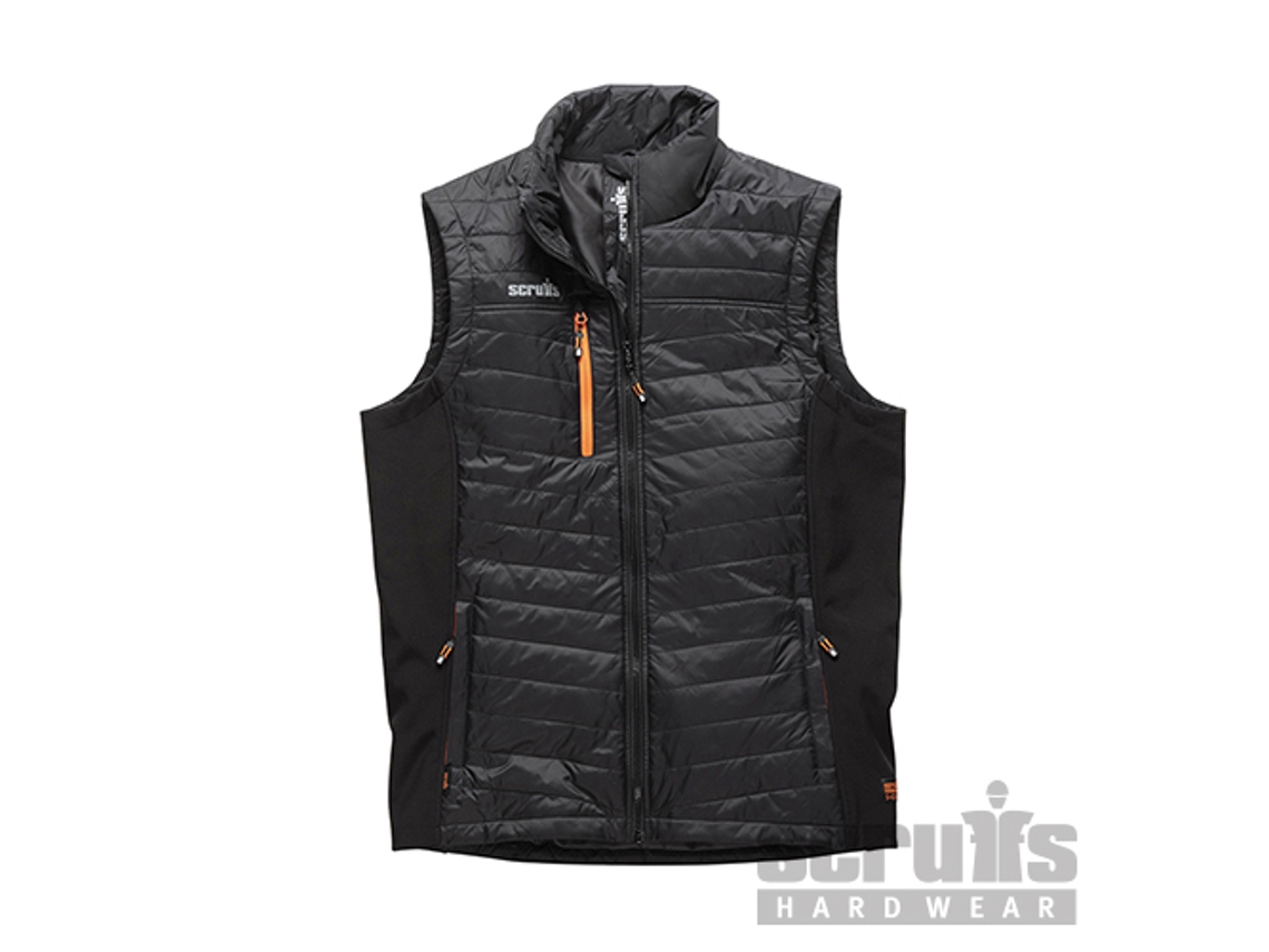 SCRUFFS T54865 Chaleco Trade, color negro