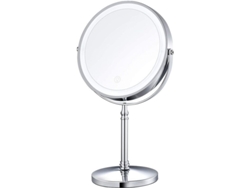 2026altiro-espejo De Maquillaje Iluminado De 8 Pulgadas Con Luz, Aumento De 10x Y Ajuste Táctil De Doble Cara.