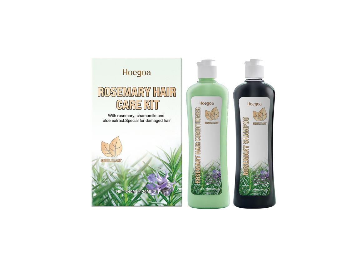 Kit para el cuidado del cabello con romero y quinina, romero y cinchona