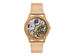 Reloj De Pulsera Zhoulianfa T159-f Oro Rosa Para Hombre Y Mujer De Movimiento De Cuarzo