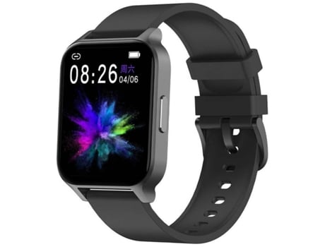 Smartwatch MDUG Monitor de Frequência Cardíaca Preto