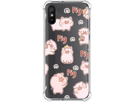 Carcasa Xiaomi Redmi 9A / 9AT TUMUNDOSMARTPHONE Cerdos Multicolor