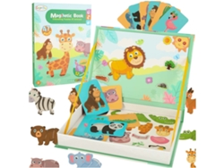 Rompecabezas Magnético Safari Animales 47el. Pricenet