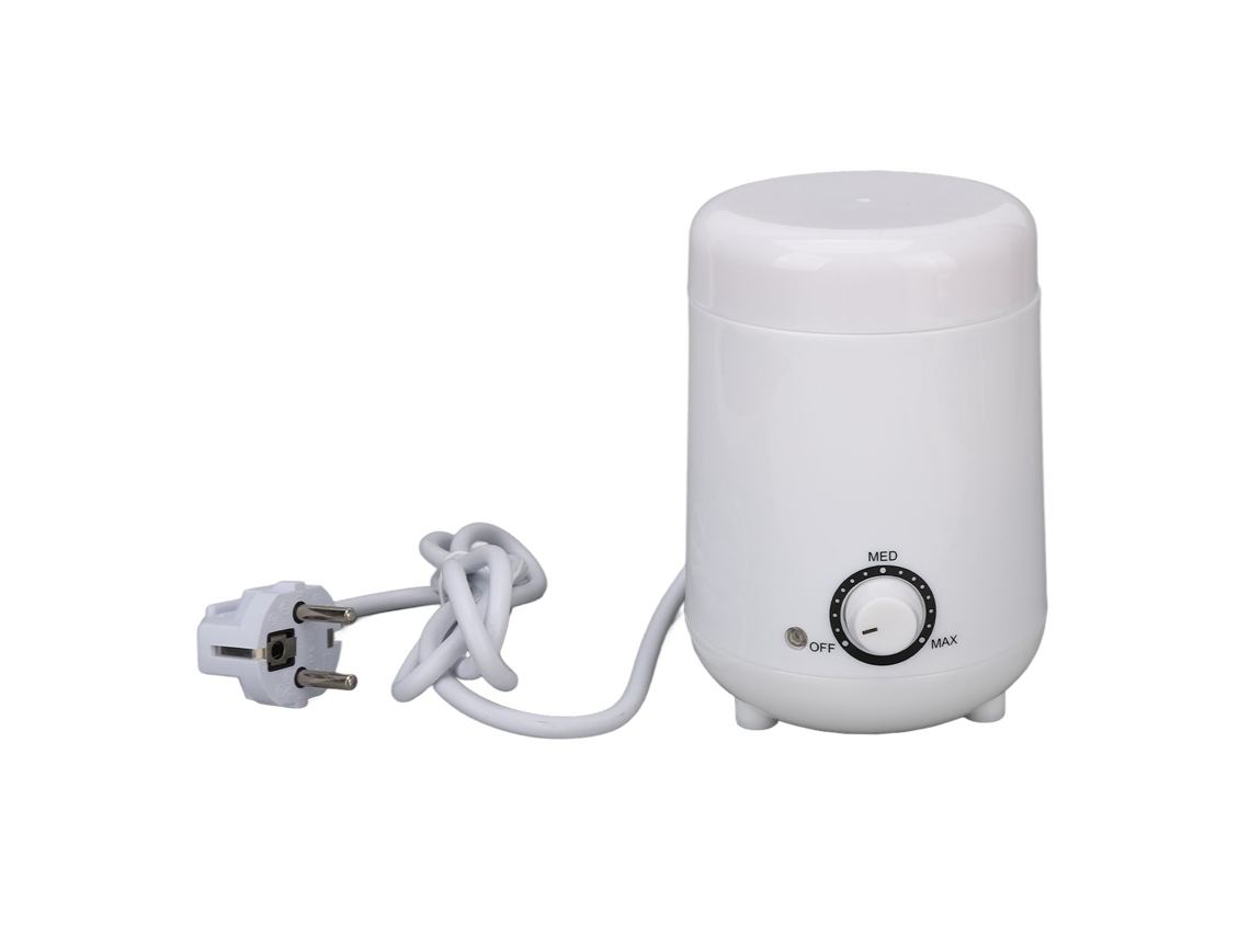 Máquina Calentador De Cera Para Depilación De Manos Tanque Silicona 250cc Regulable 220v Enchufe Eu