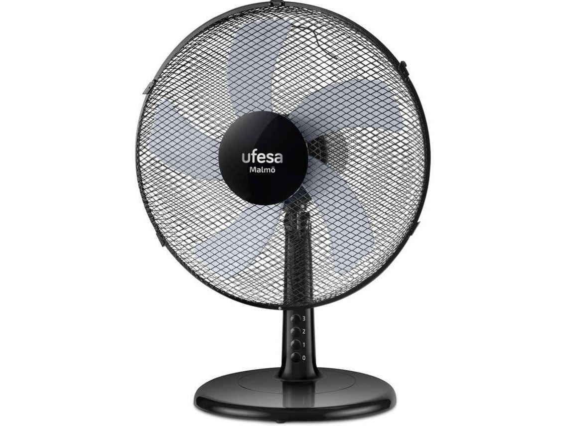 Ventilador de Mesa UFESA Malmö (3 velocidades - 50 W - Diámetro 40 cm)
