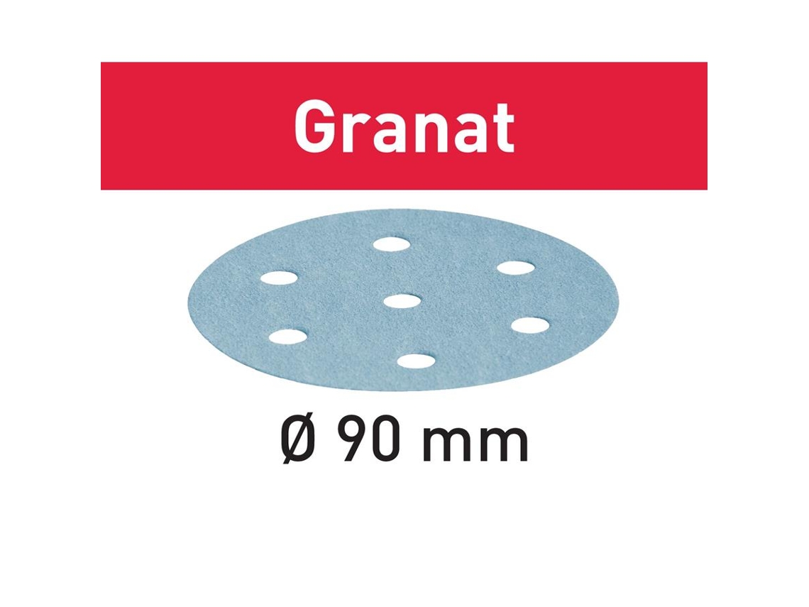 Discos de Lija Stf D90/6 Gr/50 Granat P80