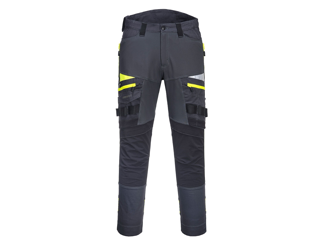 Pantalón De Trabajo Dx4 - Alta Visibilidad Y Comodidad Negro / 28