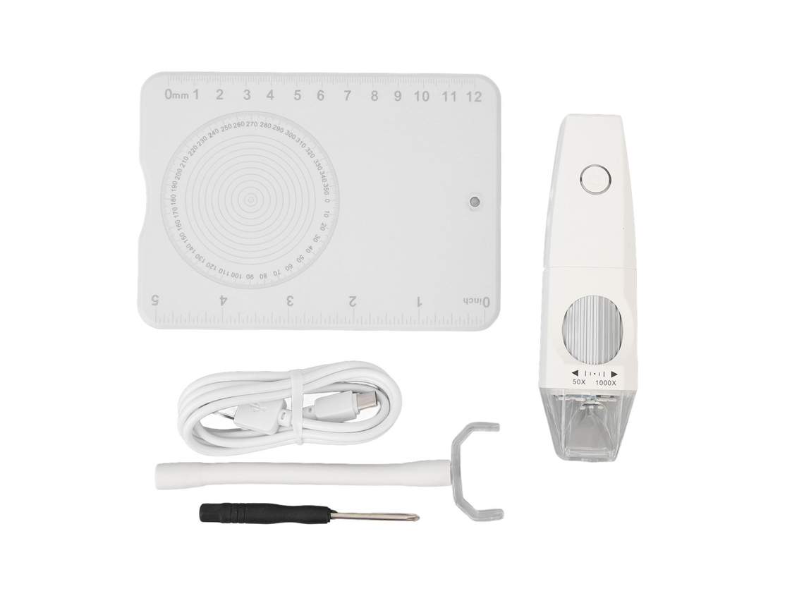 2026-microscopio Digital Inalámbrico Móvil 1080p Hd 50-1000x Con 8 Led Y Carga Type C