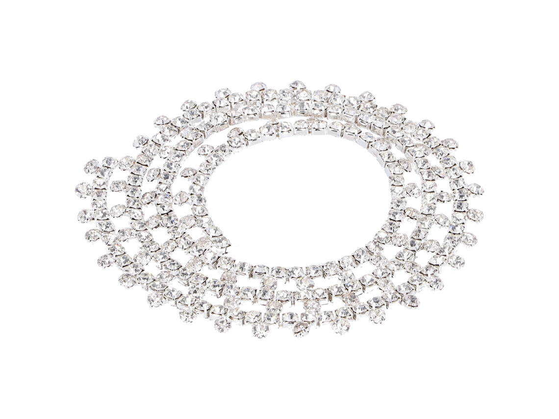 Cadena Con Forma De Garra En Forma De T Con Diamantes De Imitación, Decoración Hecha A Mano, Accesorio De Ropa, Bricolaje, 1 Yarda.