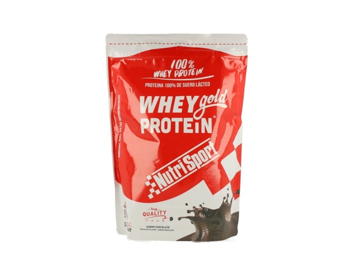 Complemento Alimenticio NUTRISPORT Whey Gold Protein Chocolate (500 g (Chocolate))
