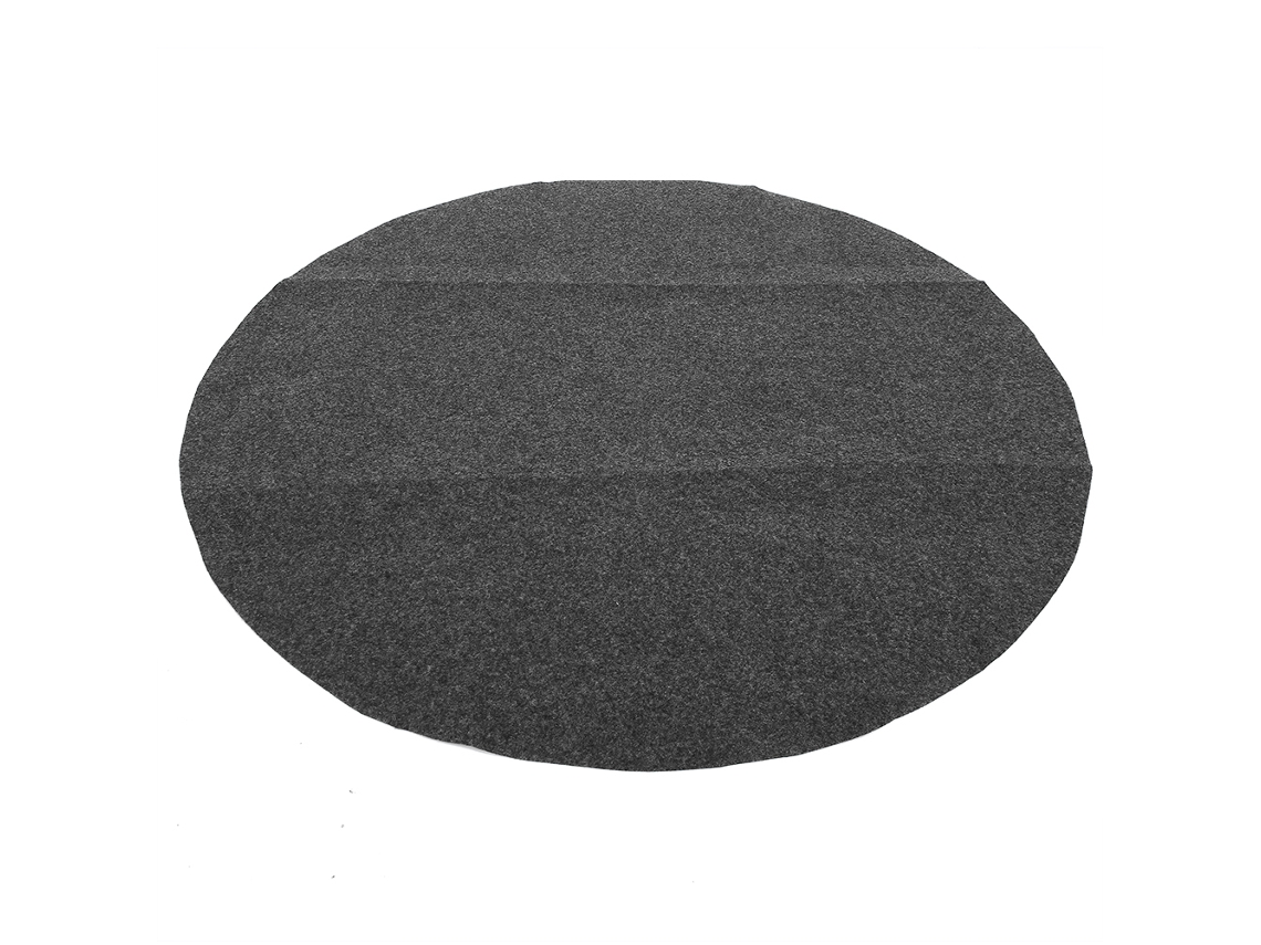 Alfombrilla Redonda Para Barbacoa De 91 Cm (36 Pulgadas), Resistente Al Aceite Y Antideslizante, Para Horno De Exterior.