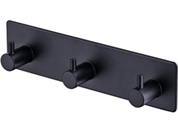 Ganchos Para Toallas - Gancho Para Toallas 3 En 1 - Gancho De Pared - Negro