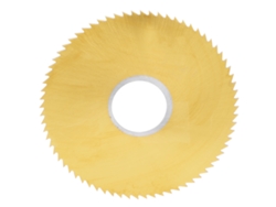 Hoja de sierra circular de acero de alta velocidad, dientes finos, 80x1,2 mm, para cortar acero, aluminio y madera.