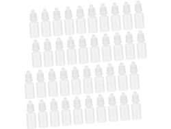 60 Frascos Goteros De Viaje Vacíos Para Líquido Oftálmico, Suaves Y Portátiles.