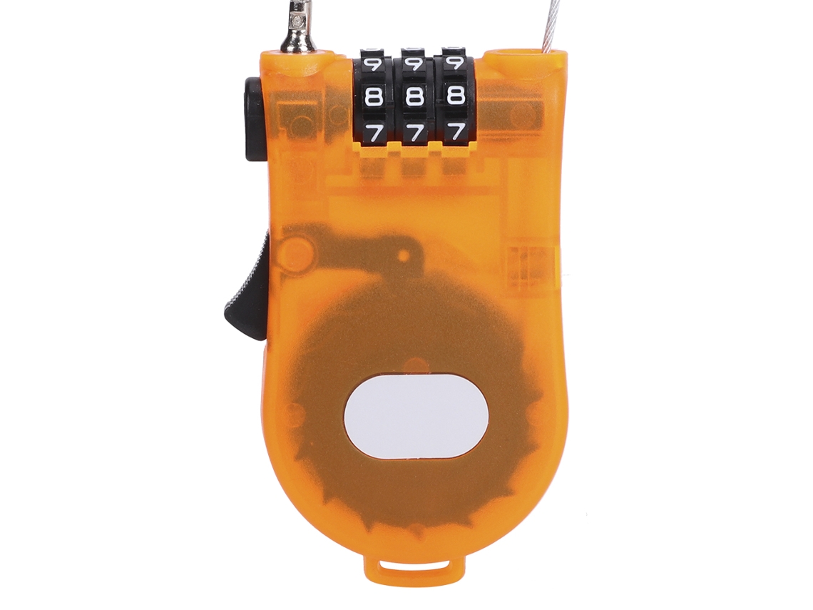 Mini candado de seguridad con cordón y contraseña impermeable para motocicletas, armarios y cajas de herramientas Jeiibrzui