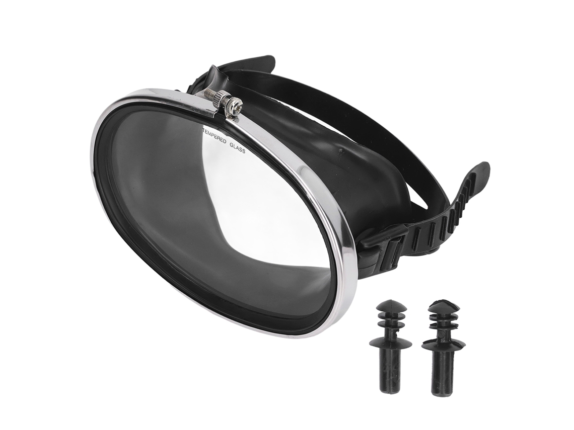 Conjunto de Gorro e Óculos de Nado Danu2026 com placas eletrolíticas, proteção UV, tampões de ouvido, pinça nasal, estojo