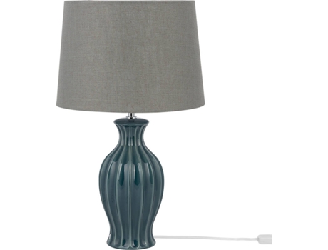 Lámpara de Mesa Samina (Verde - Cerámica -35x35x59 cm)