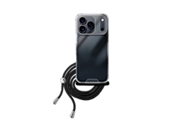 Capa Transparente Com Cordão Capasmart Para Apple Iphone 17 Pro Max - Transparente