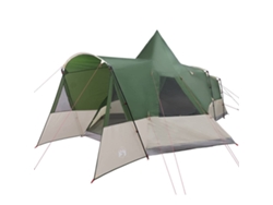 Tienda De Campaña Tipo Teepee Para 8 Personas Con Techo Verde