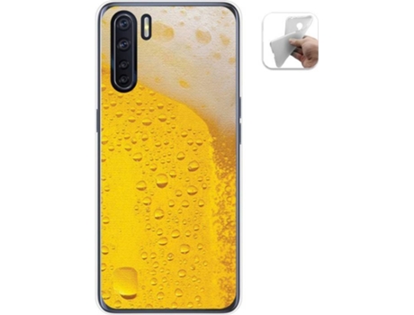 Carcasa Oppo A91 TUMUNDOSMARTPHONE Cerveza