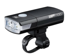 Luz delantera para bicicleta Yizhood Unisex Ampp 1100, talla única (negra)