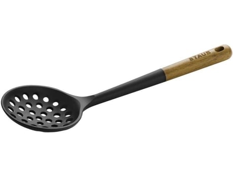 Espumadera STAUB (Negro - Silicona, Madera - 31 cm)