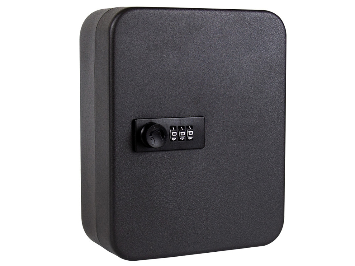 Caja De Llaves Eifson Capacidad 48 Llaves Segredo 3 Dígitos 25x18x7.5cm (negro)