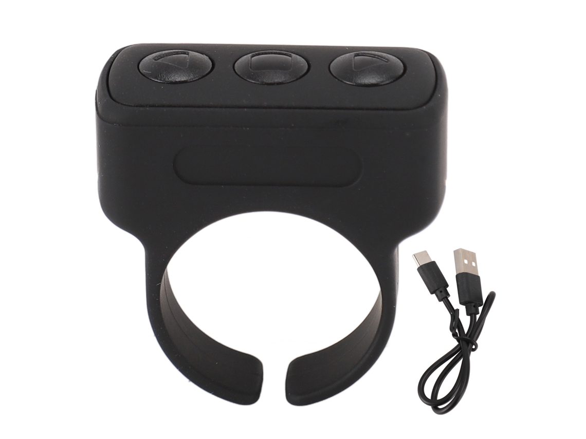 Controlador De Anillo Bluetooth, Mando A Distancia Para Selfies, Desplazamiento Inalámbrico, Página Giratoria, Bt 5.0