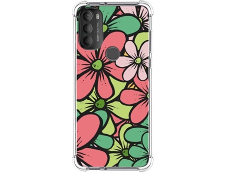 Carcasa Motorola Moto G71 5G TUMUNDOSMARTPHONE Dibujos Antigolpes Flores 02 Multicolor