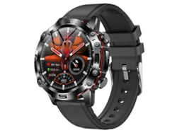 Reloj deportivo inteligente ET482, pantalla AMOLED de 1,43 pulgadas, llamadas Bluetooth, ECG y correa de cuero Saisiyiky
