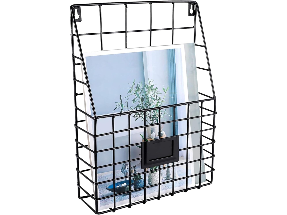 Soporte de pared para documentos | Organizador de pared para documentos y archivos, Vayotoy Shelf