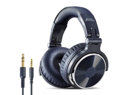 Auriculares circumaurales con cable para monitorización y mezcla de estudio de alta resolución, ideales para DJs.