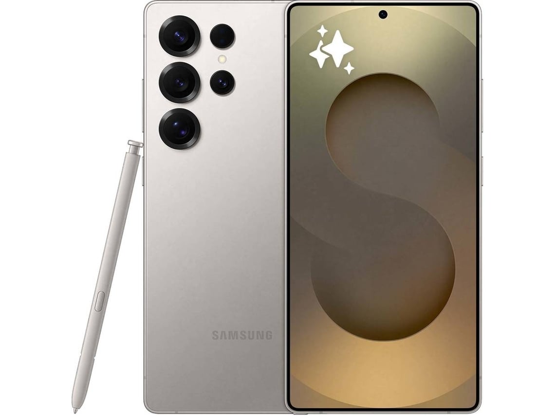 Smartphone SAMSUNG Galaxy S25 Ultra (6.9'' - 12 GB - 256 GB - Gris Titanio)