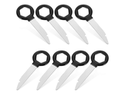 Juego de 8 herramientas para desmontar radios de coche, llaves inglesas para desmontaje de GOKOCO.