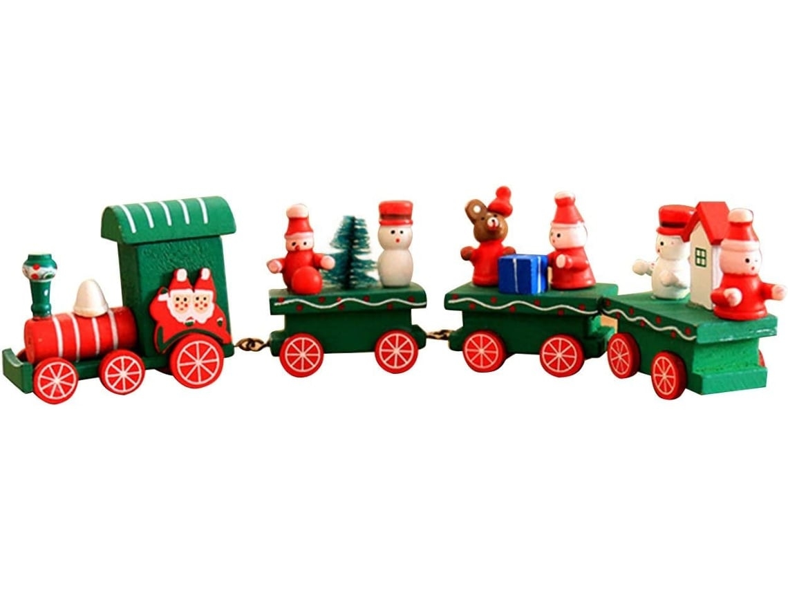 Minijuego De Madera, Decoración Navideña, Decoración De Mesa Infantil, Regalo De Navidad.
