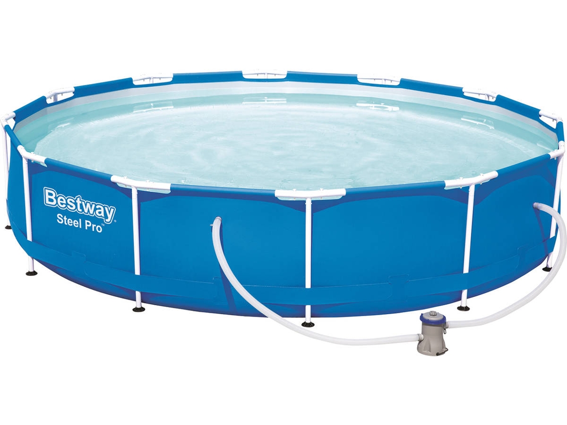 Piscina Hinchable BESTWAY Piscina Bestway Steel Pro + bomba de filtración 366 x 76 cm