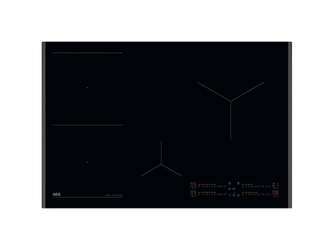 Placa de inducción AEG TI84IB30FB (Eléctrica - 80 cm - Negra)