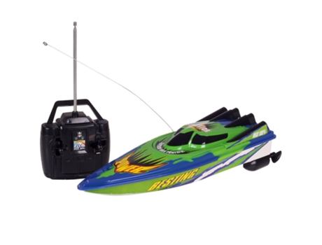 Rc Racing Boat Radio Control Remoto Barco de Velocidad de Doble Motor Juguete de Alta Velocidad Verde