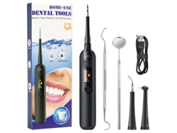 Limpiador Dental Eléctrico Con Pantalla Led Y Vibración De Alta Frecuencia De 5 Velocidades Para Eliminar Manchas Amarillas Y Placa.