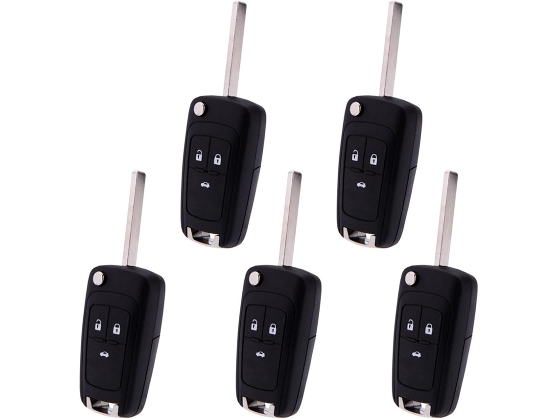 Juego De 5 Fundas Protectoras Con Tapa Abatible Para Llaveros Con Mando A Distancia.