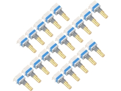 20 Interruptores De Volumen De Aleación De Aluminio 3107 Compatibles Con Uv5r Bf-888s Tk3107