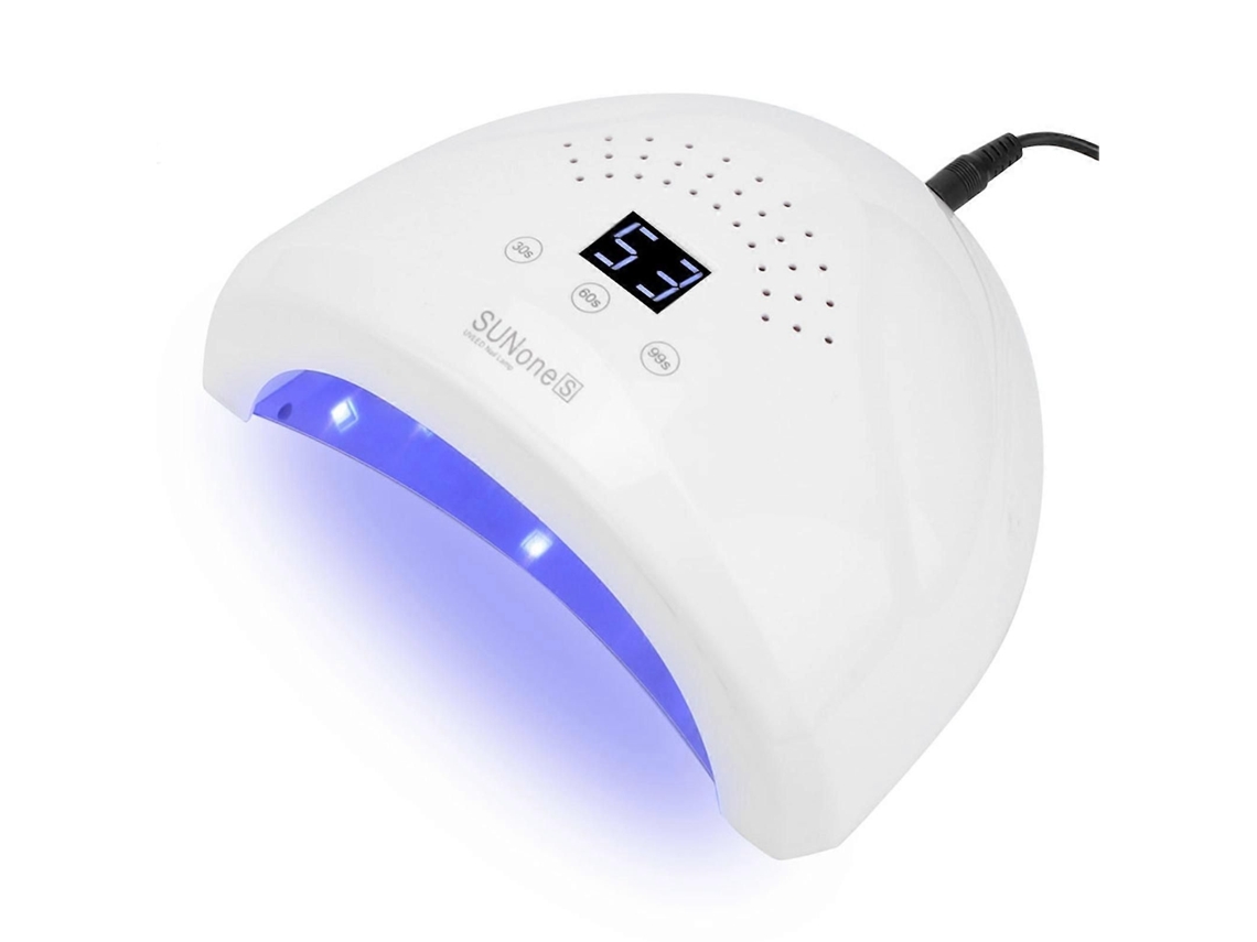 Lámpara LED UV inteligente de 48 W para gel, secador de esmalte en gel, herramienta de manicura GOKOCO