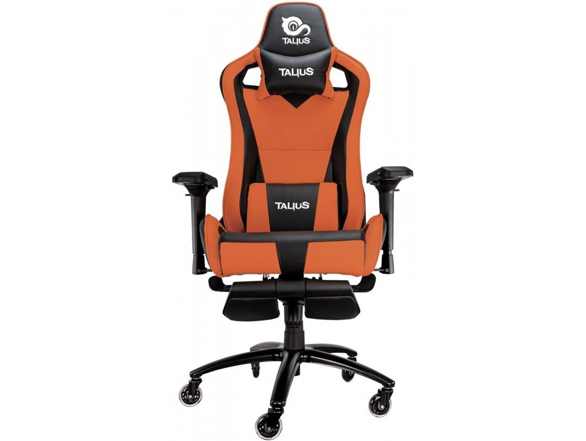 Silla Gaming TALIUS Tal-Caiman-Org (Hasta 120 kg - Negro y Naranja)