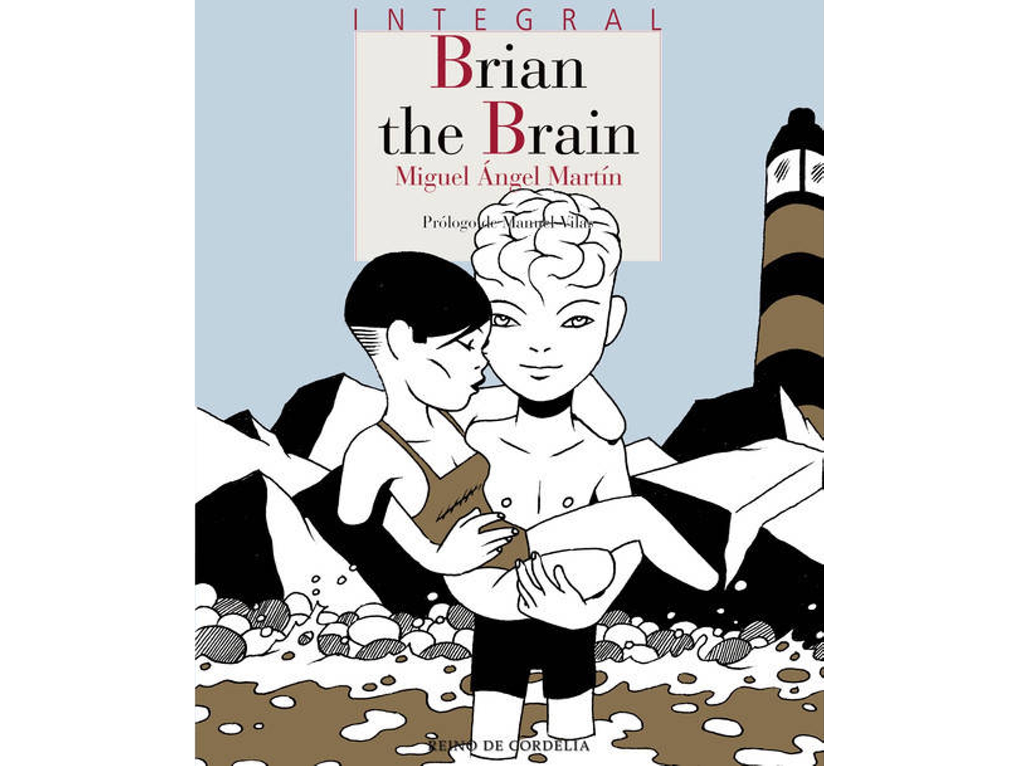 Libro Brian The Brain de Miguel Ángel Martín (Español)