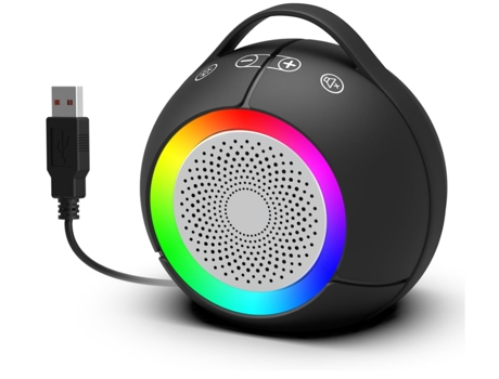 Altavoces USB para computadora de escritorio, sonido ultra claro, volumen alto, graves profundos, control táctil, compatibles con Windows, macOS, C...