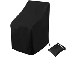 Capa Protectora Para Sillas Apilables Jardín Antivinha Anti-uv 64x64x70 Y 64x64x120 Cm