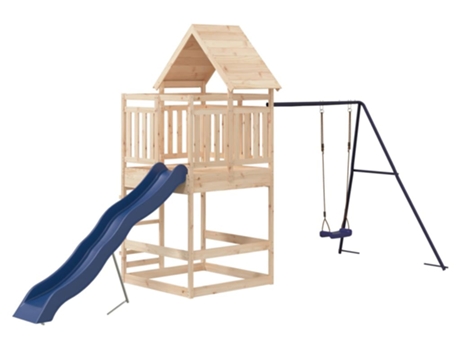 Multi-Actividades VIDAXL de exterior en Madera maciza de pino (Edad Mínima Recomendada: 3 años)